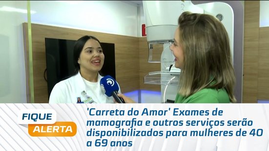 Exames de mamografia e outros serviços serão disponibilizados para mulheres de 40 a 69 anos