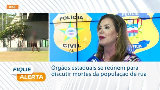 Órgãos estaduais se reúnem para discutir mortes da população de rua