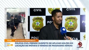 Polícia Civil prende suspeito de aplicar golpes em locação de imóveis e vendas de passagens aéreas