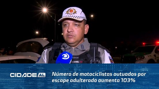 Número de motociclistas autuados por escape adulterado aumenta 103% em 2024