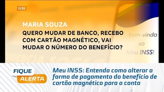Meu INSS: Entenda como alterar a forma de pagamento do benefício de cartão magnético para a conta