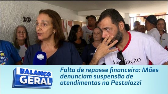 Falta de repasse financeiro: Mães denunciam suspensão de atendimentos na Pestalozzi