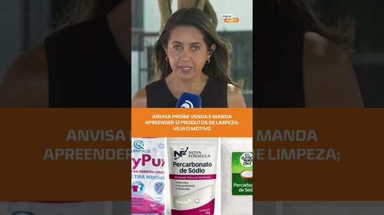 🧴 Anvisa determina apreensão de 12 produtos de limpeza sem regularização sanitária | #FiqueAlerta