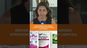 🧴 Anvisa determina apreensão de 12 produtos de limpeza sem regularização sanitária | #FiqueAlerta