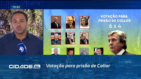 Segue Preso: Votação para prisão de Collor