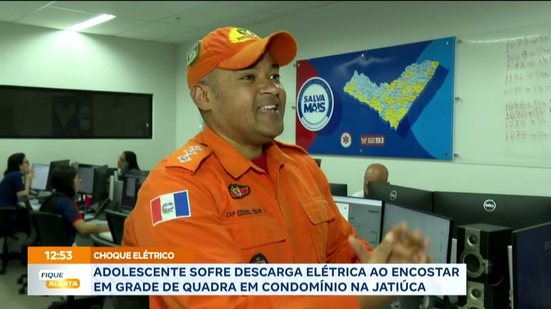 Adolescente sofre descarga elétrica ao encostar em grade de quadra em condomínio na Jatiúca