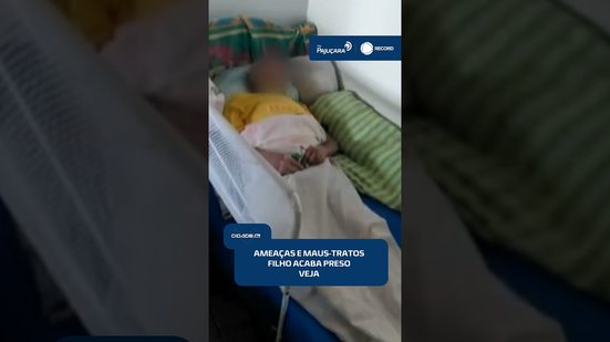🚨Filho é preso suspeito de maltratar os próprios pais idosos e ameaçar a irmã #CidadeAL