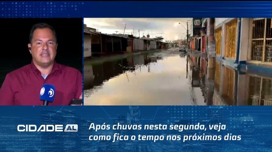 Após chuvas nesta segunda, veja como fica o tempo nos próximos dias