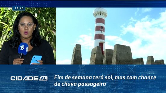 Fim de semana terá sol, mas com chance de chuva passageira