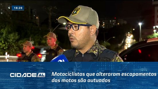 Ruído Zero: Motociclistas que alteraram escapamentos das motos são autuados
