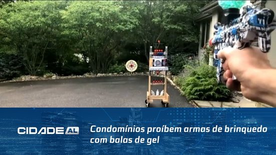 Medida de Segurança: Condomínios proíbem armas de brinquedo com balas de gel