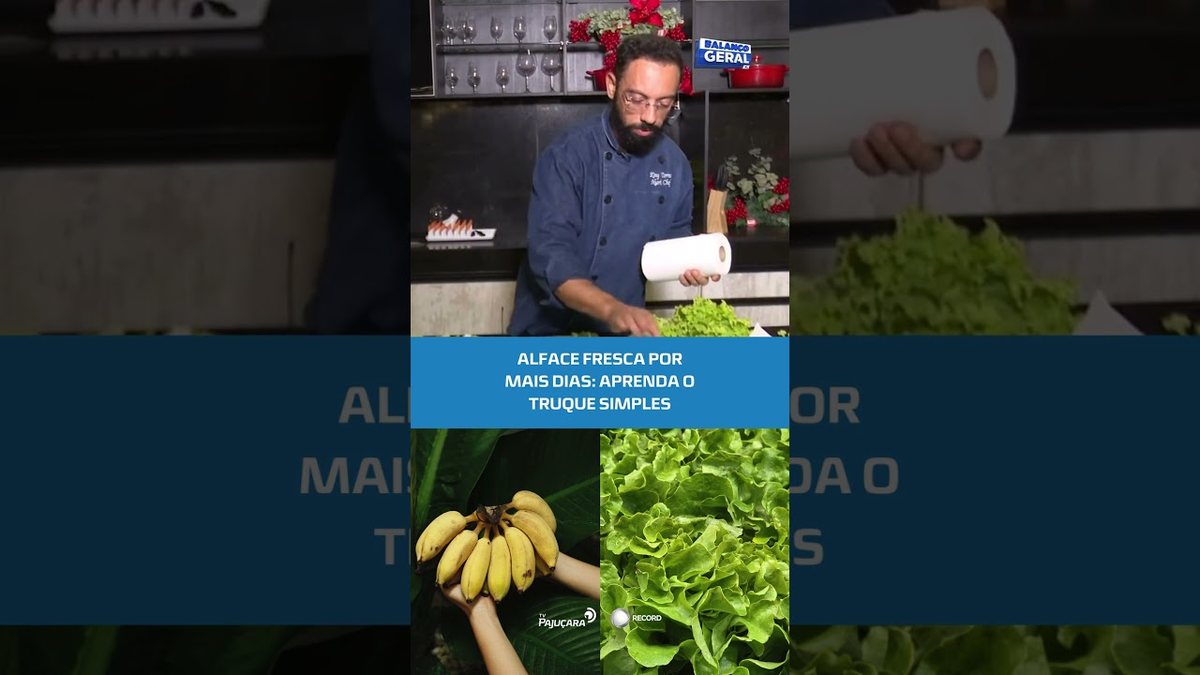 Como conservar alface por mais tempo? Veja o jeito certo com as dicas do #BalançoGeralAL