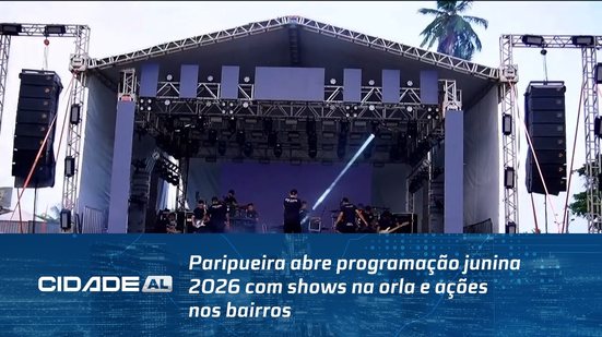 Paripueira abre programação junina 2026 com shows na orla e ações nos bairros