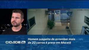 Homem suspeito de arrombar mais de 20 carros é preso em Maceió