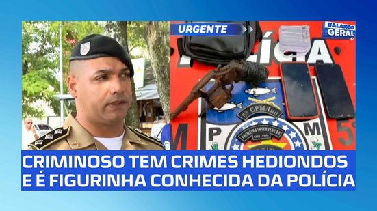 Preso um dos homens mais procurados pela polícia de Alagoas; ele foi reconhecido em assalto