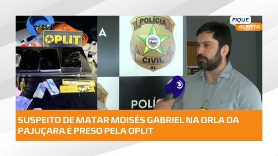 ⚠️ Suspeito de envolvimento na morte de Moisés Gabriel é capturado