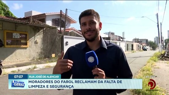 Moradores do Farol reclamam da falta de limpeza e segurança