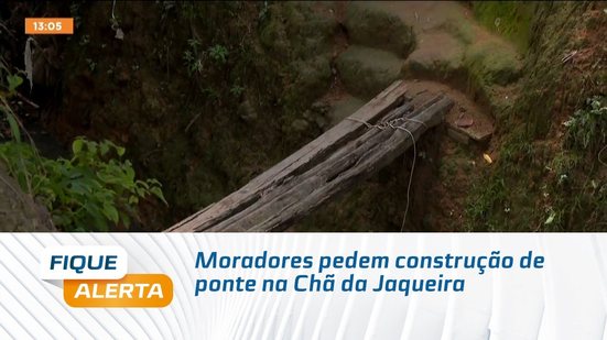 Moradores pedem construção de ponte na Chã da Jaqueira