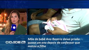 Mãe de bebê Ana Beatriz deixa prisão quase um ano depois de confessar que matou a filha