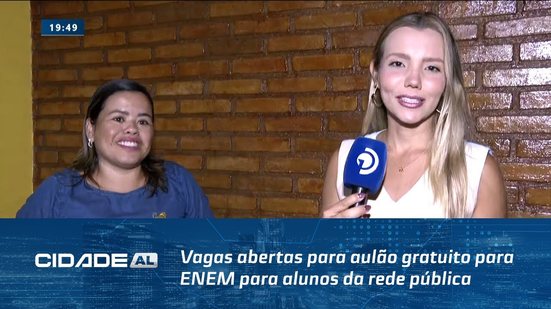 "O Mil É Nosso": Vagas abertas para aulão gratuito para ENEM para alunos da rede pública