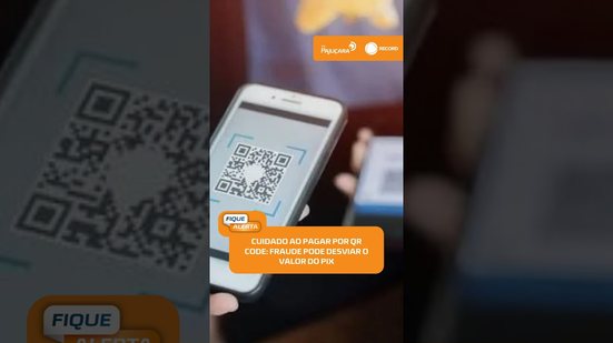⚠️ Criminosos adulteram QR Code do Pix e desviam pagamentos | #FiqueAlerta