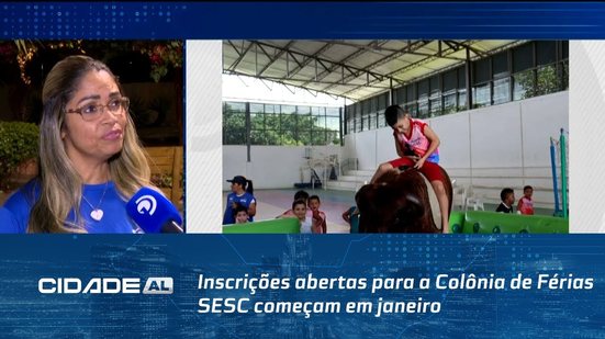 Inscrições abertas para a Colônia de Férias SESC começam em janeiro