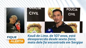 CASO KAUÃ LIMA: Adolescente de 17 anos desaparece e moto é encontrada em Sergipe #FiqueAlerta