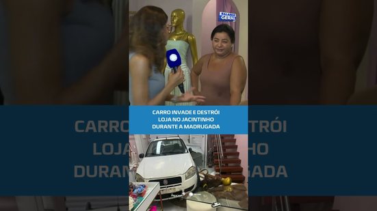 Susto na madrugada: motorista invade loja e causa prejuízo #BalançoGeralAL