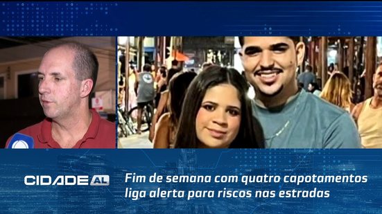 Fim de semana com quatro capotamentos liga alerta para riscos nas estradas