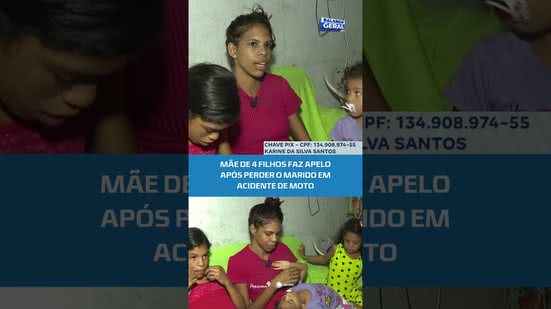 História comove: esposa pede ajuda depois de perder o marido em acidente #BalançoGeralAL