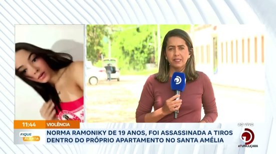 Norma Ramoniky de 19 anos, foi assassinada a tiros dentro do próprio apartamento no Santa Amélia