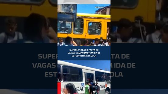 🚍SEM VAGAS: alunos sofrem com transporte precário para conseguir estudar #CidadaAL