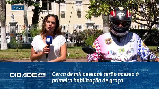 Oportunidade: Cerca de mil pessoas terão acesso à primeira habilitação de graça