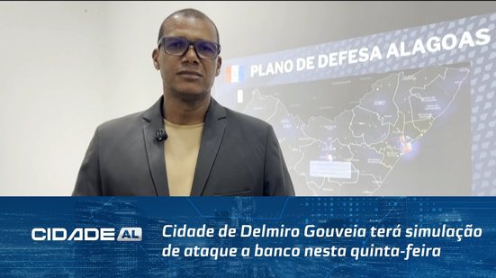 Forças de Segurança: Cidade de Delmiro Gouveia terá simulação de ataque a banco nesta quinta-feira
