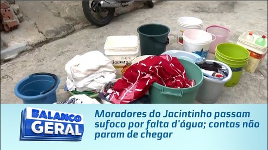 Moradores do Jacintinho passam sufoco por falta d'água; contas não param de chegar