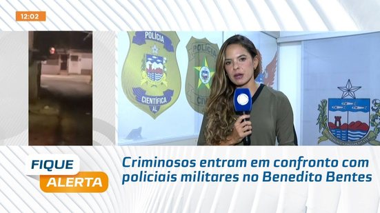 Criminosos entram em confronto com policiais militares no Benedito Bentes