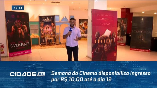 Semana do Cinema disponibiliza ingresso por R$ 10,00 até o dia 12