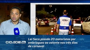 Lei Seca prende 20 motoristas por embriaguez ao volante nos três dias de carnaval
