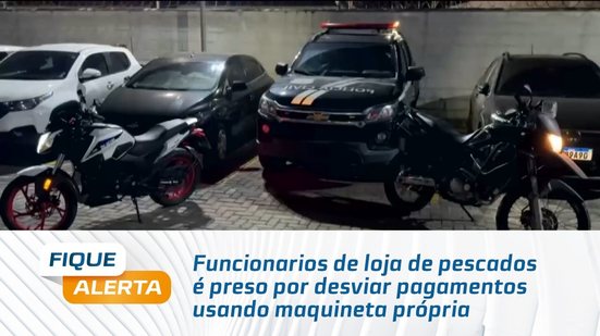 Funcionários de loja de pescados é preso por desviar pagamentos usando maquineta própria