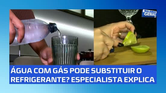 🥤 Quer largar o refrigerante? Água com gás pode ser uma boa alternativa