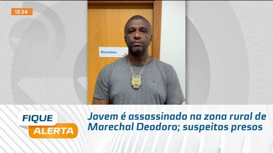 Jovem é assassinado na zona rural de Marechal Deodoro; suspeitos presos