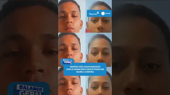⚠️ Duplo homicídio choca Murici: vítimas eram irmãos adolescentes | #BalançoGeralAL