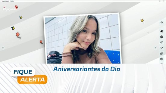 Aniversariantes do Dia