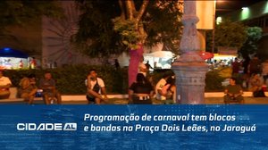 Programação de carnaval tem blocos e bandas na Praça Dois Leões, no Jaraguá