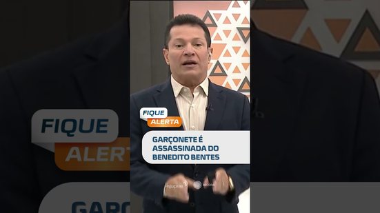 Garçonete é assassinada em lanchonete no Benedito Bentes #FiqueAlerta