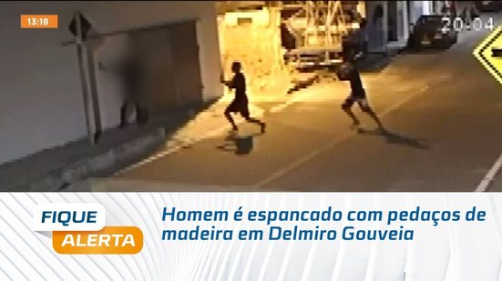 Homem é espancado com pedaços de madeira em Delmiro Gouveia