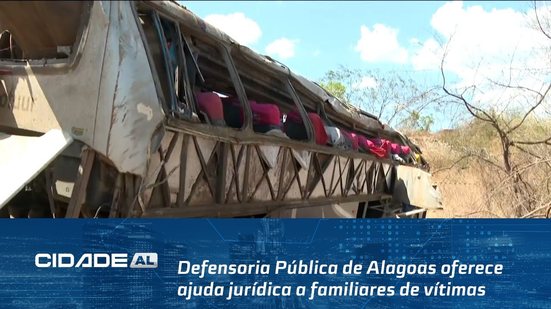 Defensoria Pública de Alagoas oferece ajuda jurídica a familiares de vítimas
