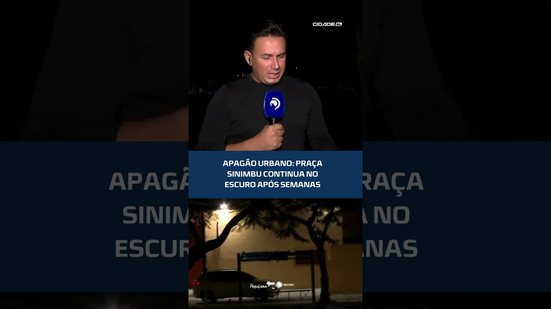 Praça Sinimbu segue às escuras após quase 1 mês: prejuízo preocupa Prefeitura #CidadeAL