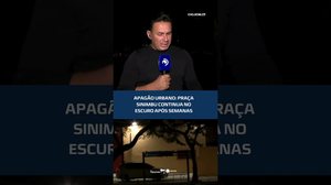 Praça Sinimbu segue às escuras após quase 1 mês: prejuízo preocupa Prefeitura #CidadeAL