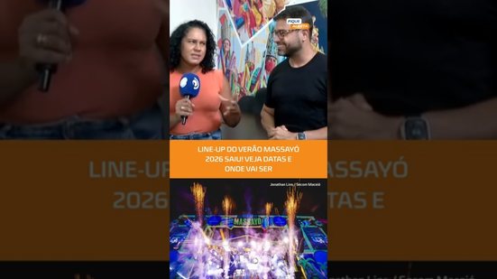 Maceió em clima de festival: confira atrações e dias do Verão Massayó 2026 #FiqueAlerta